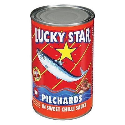 LUCKY STAR PILCHARDS 400G IN TOM SAUCE (1X1)