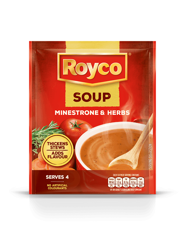 ROYCO SOUP 1S THICK VEGETABLE (8X10)