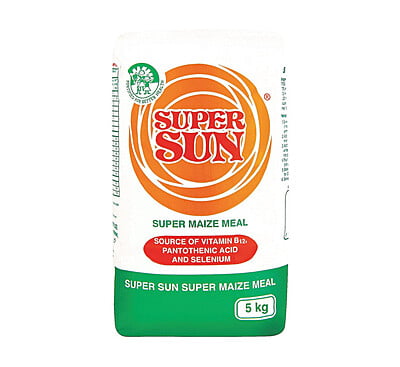 SUPER SUN MAIZE MEAL 5KG POLY (1X1)