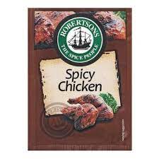 ROBERTSONS SPICE ENV 7G SPICY CHICKEN (4X40)