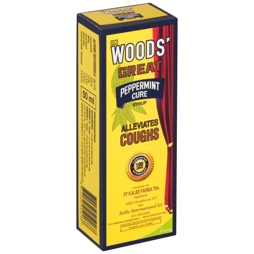 WOODS C/MIX 50ML PEPPERMINT CURE (1X6)
