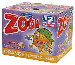 ZOOM RTD 200ML ORANGE (1X12)